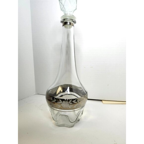 DECANTER WITH SILVER DECORATION - Picture 6 of 6